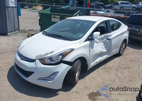 2016 Hyundai Elantra Se/Sport/Limited из США, поврежденный, VIN 5NPDH4AE4GH796695